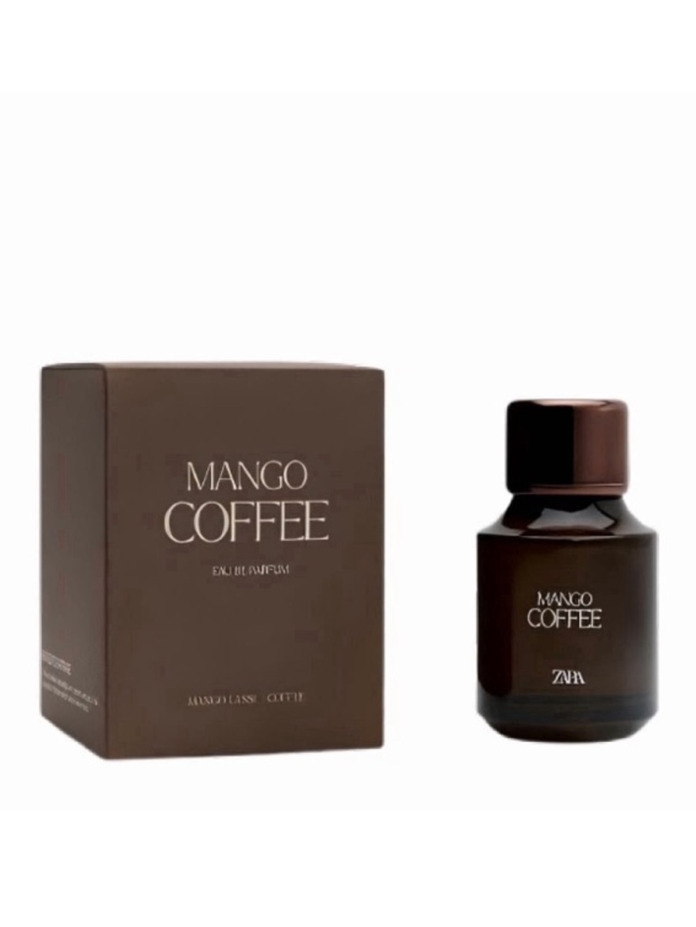 Zara NWT Mango Coffee Eau de 100 ml Woman Scent 3.38 oz